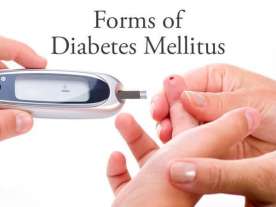 Forms of Diabetes Mellitus